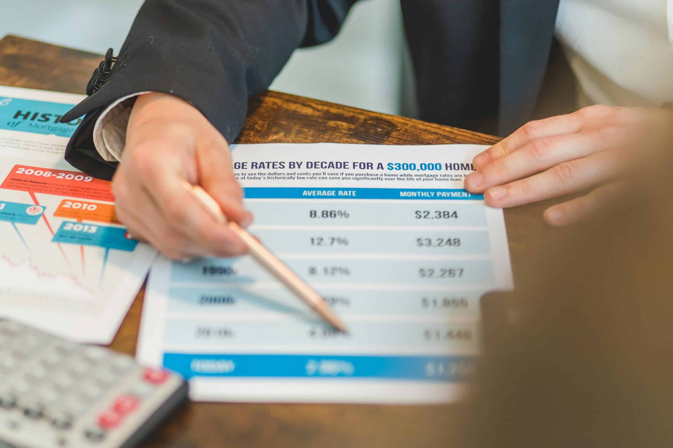 Rates lower